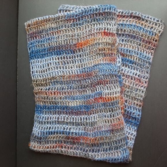 Handmade Accessories - Blue Shawl/Scarf
